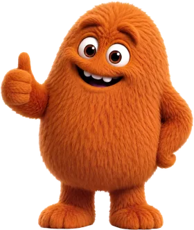 Squint giving a thumbs up